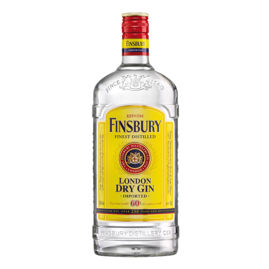 Finsbury Dry Gin 37,5% 1l (holá lahev)