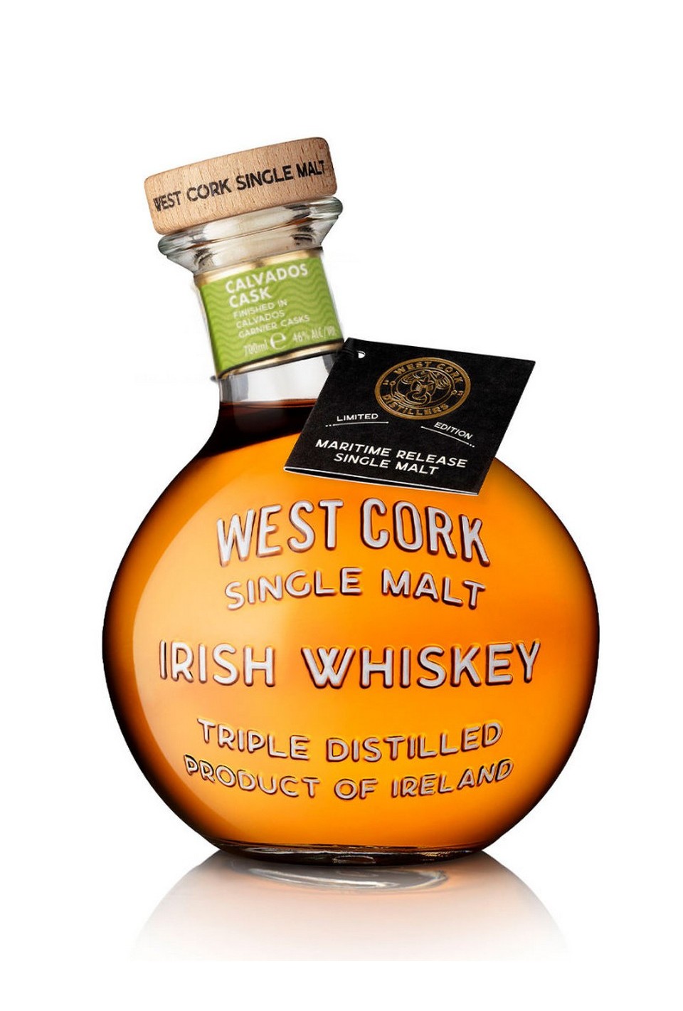 West Cork Single Malt Maritime Calvados Cask 46% 0,7l