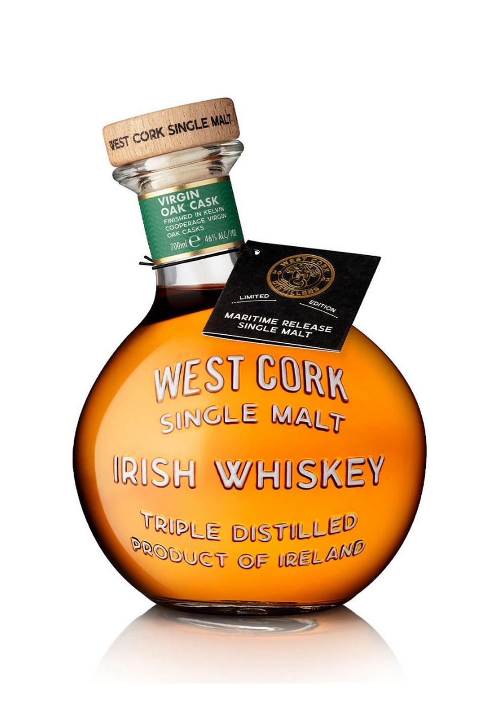 West Cork Single Malt Maritime Virgin Cask 46% 0,7l