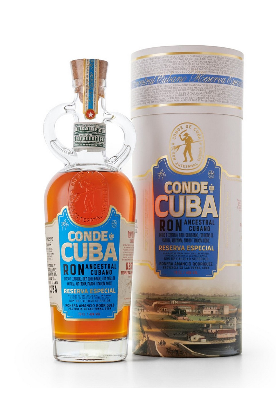 Conde de Cuba Reserva Especial 40% 0,7l koupíte na Rumcajzl.cz
