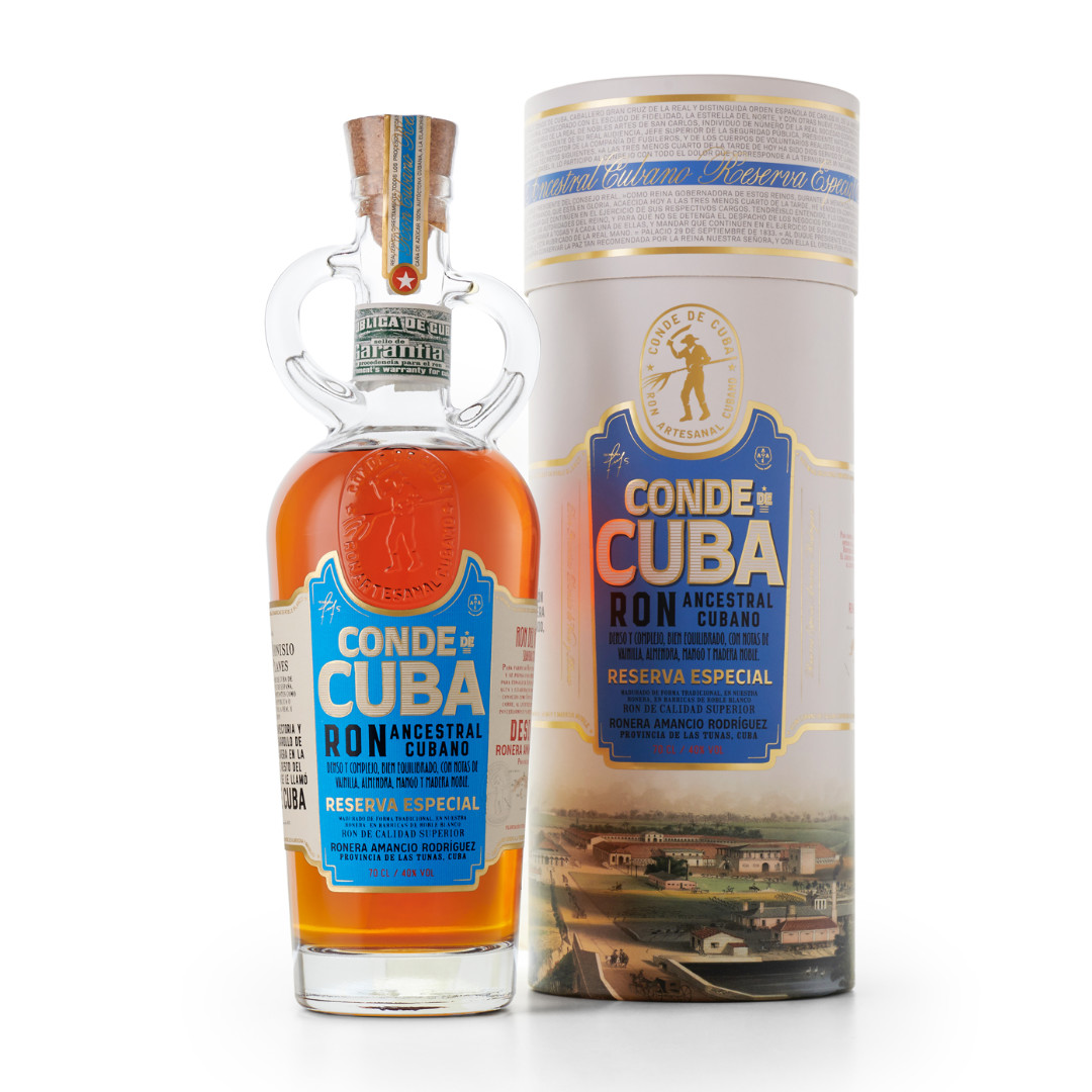 Conde de Cuba Reserva Especial 40% 0,7l (tuba)
