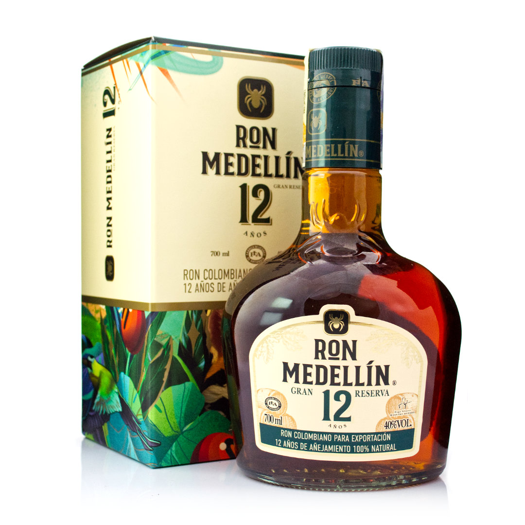 Ron Medellín 12YO 40% 0,7l (dárková krabice)