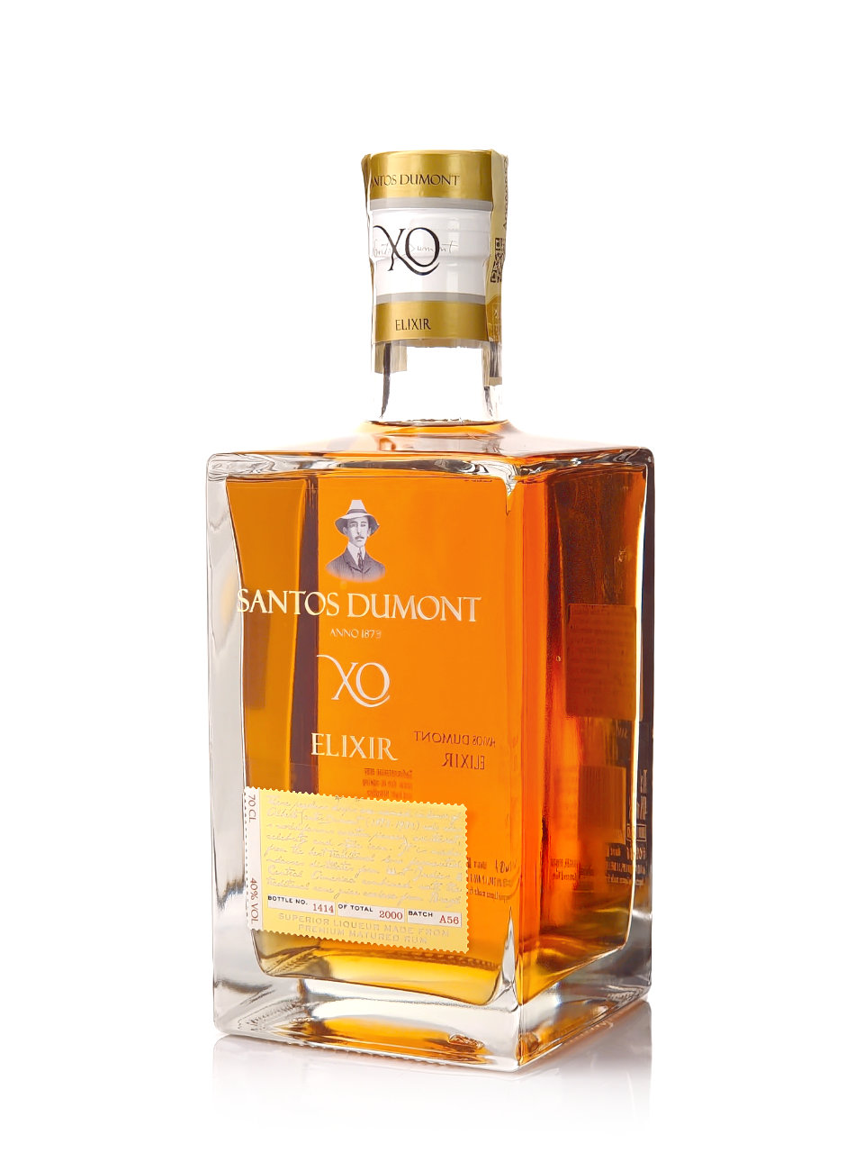 Santos Dumont XO Elixir 40% 0,7l koupíte na Rumcajzl.cz