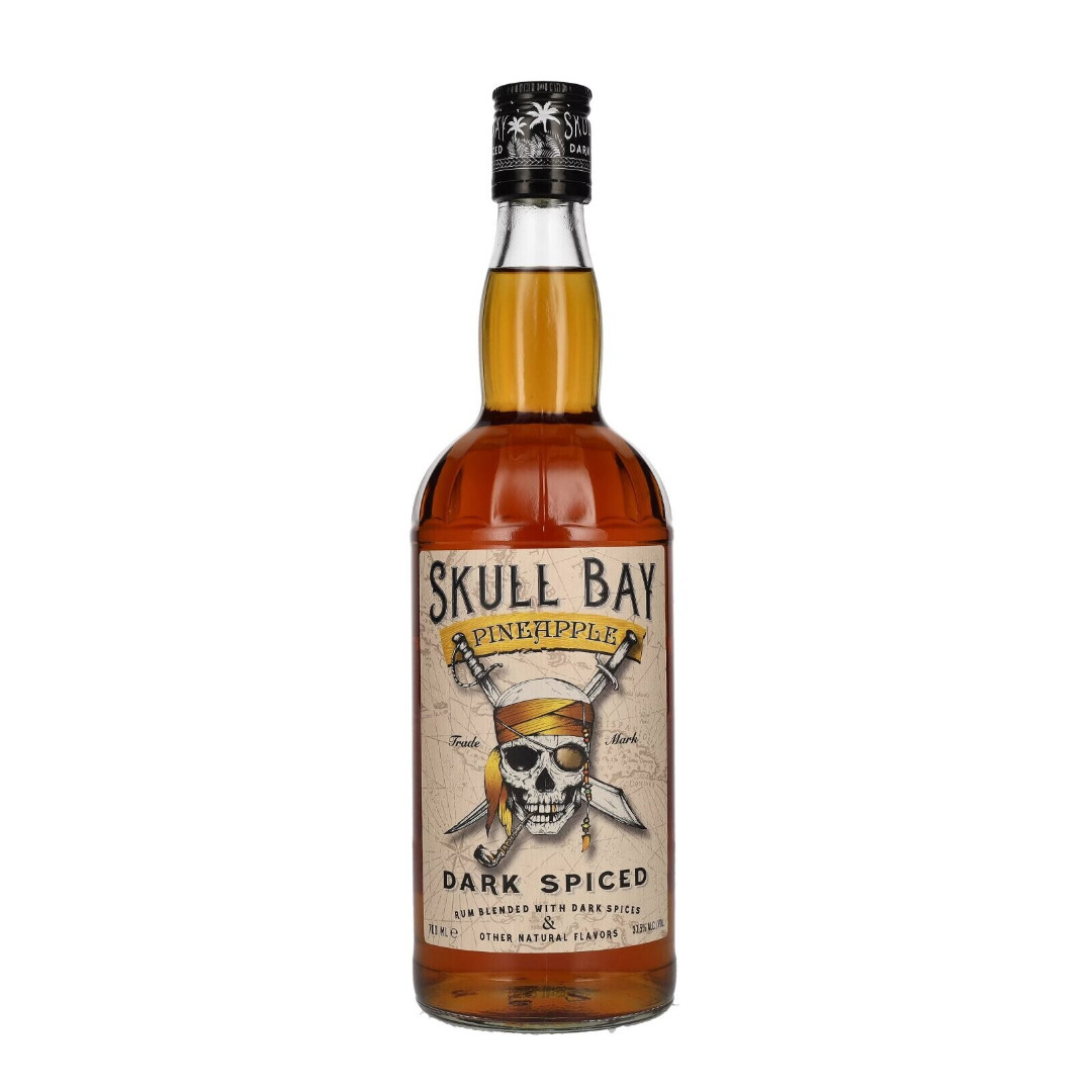 Skull Bay Dark Spiced Pineapple 37,5% 0,7l