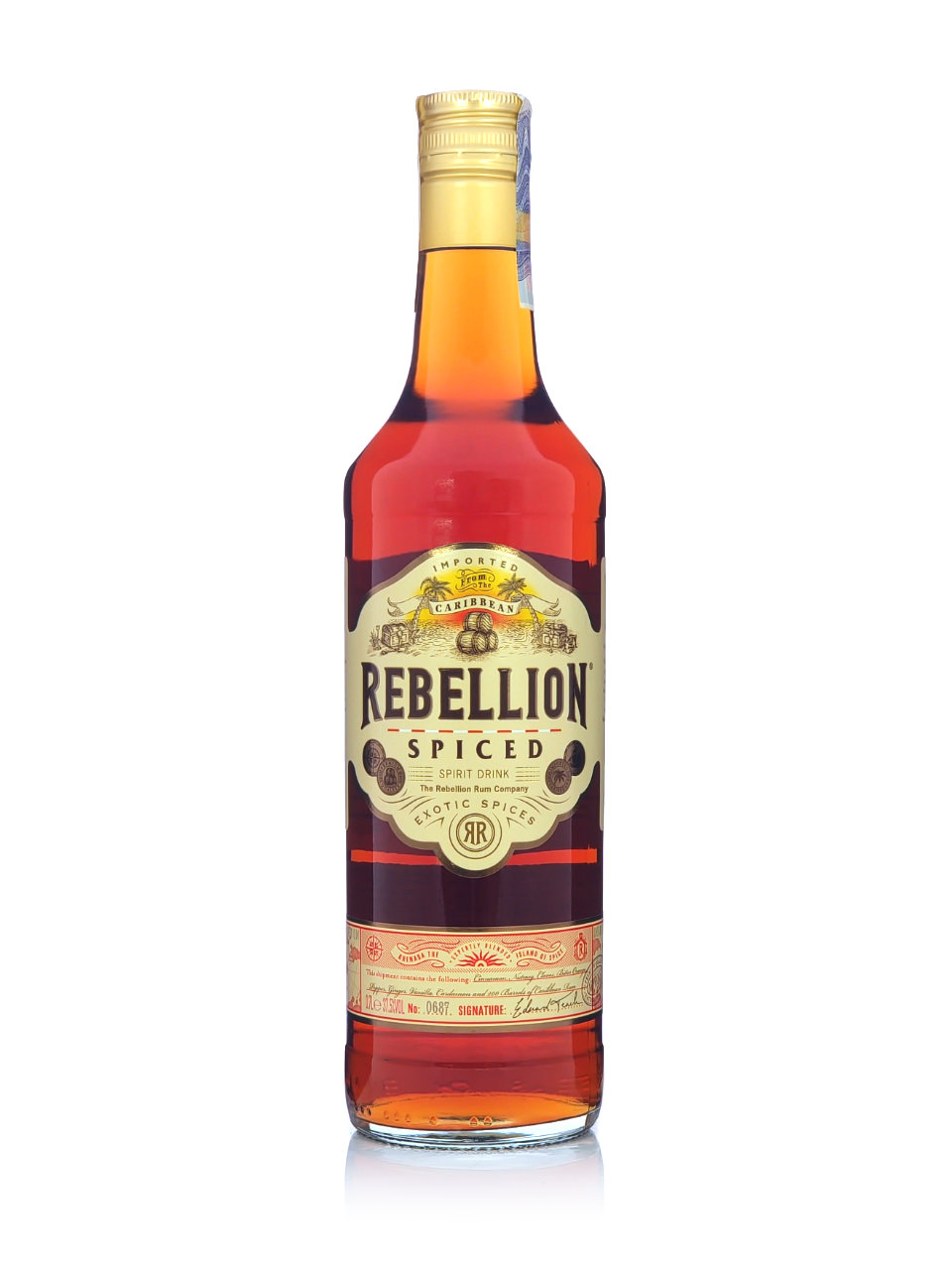 Rebellion Spiced Rum 37,5% 0,7l (holá lahev)