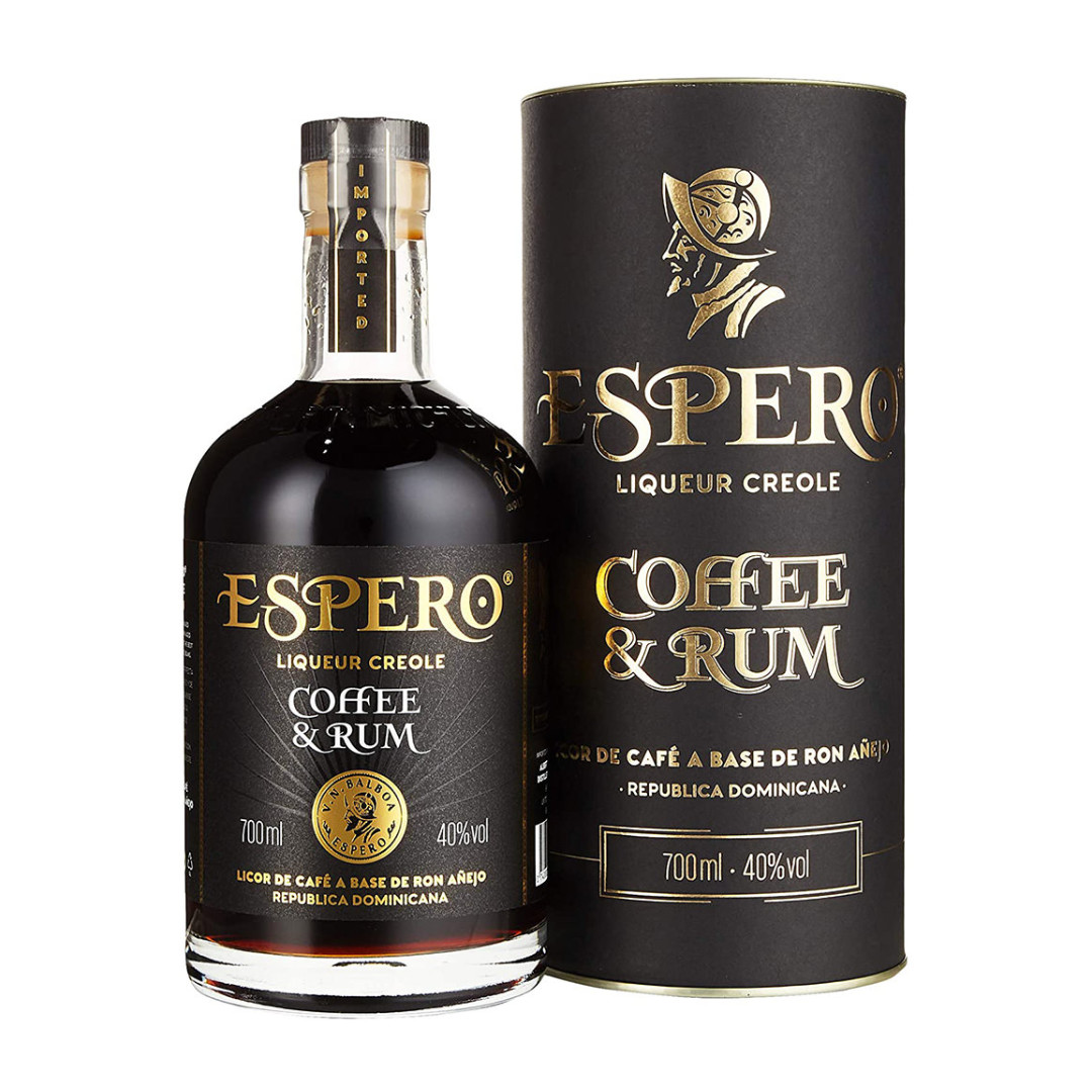 Espero Coffee & Rum 40% 0,7l (dárková tuba)