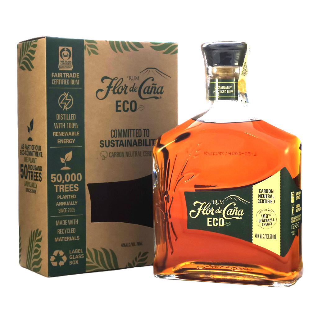Flor de Caňa Eco 15 yo 40 % 0,7 l