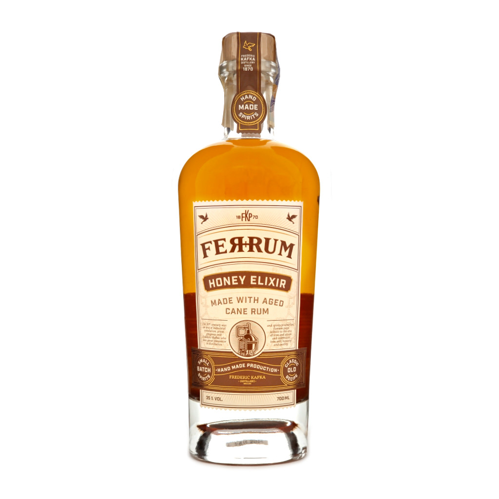 FK Distillery FERRUM Honey Elixír 35 % 0,7 l