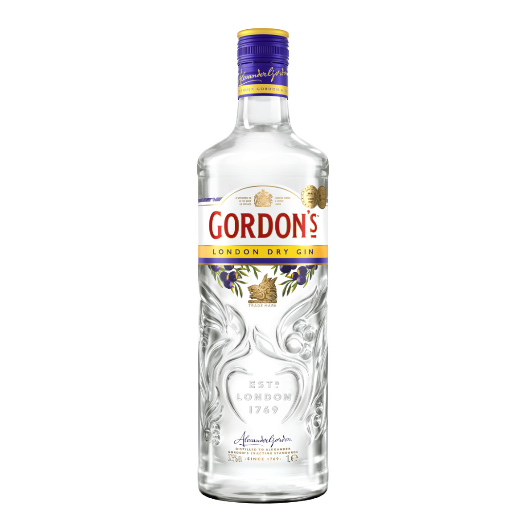 Gordon's London Dry Gin 37,5% 1l