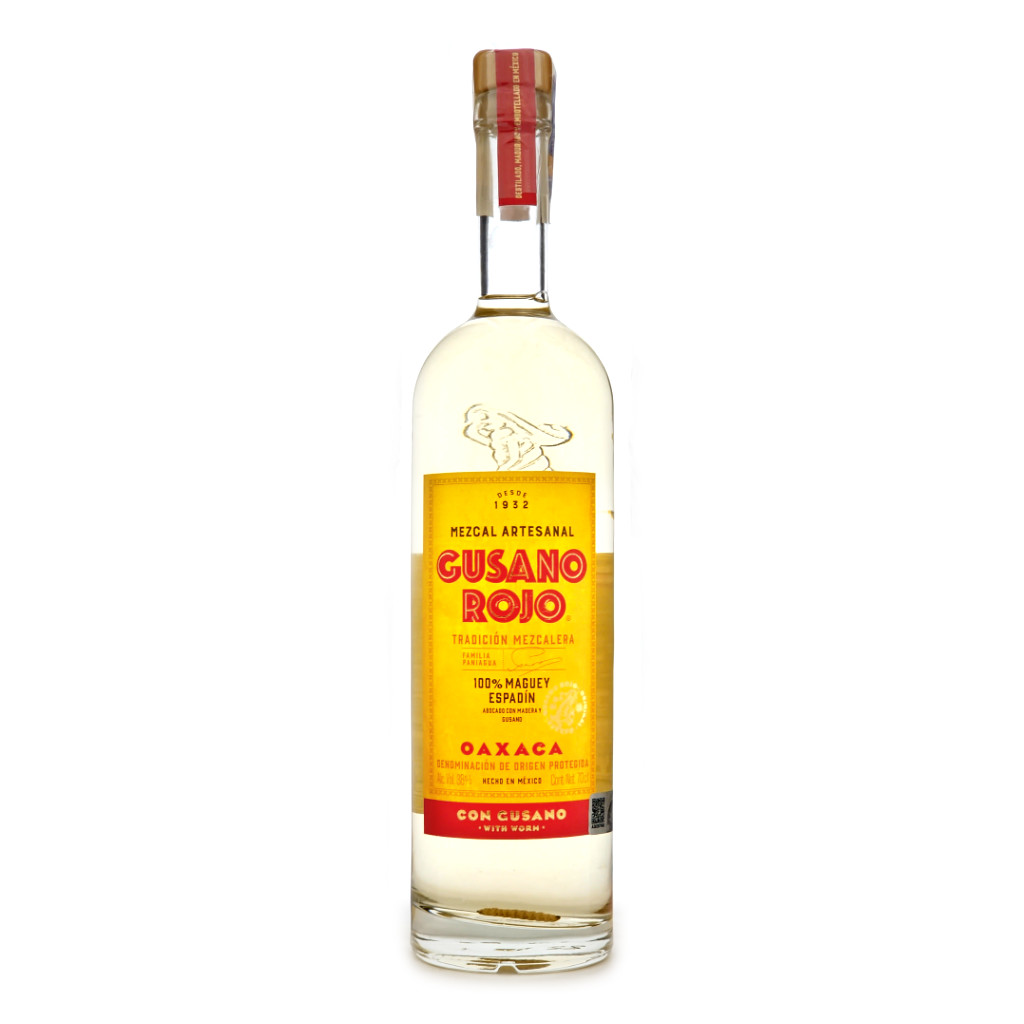 Gusano Rojo Mezcal Oaxaca 38%  0,7 l
