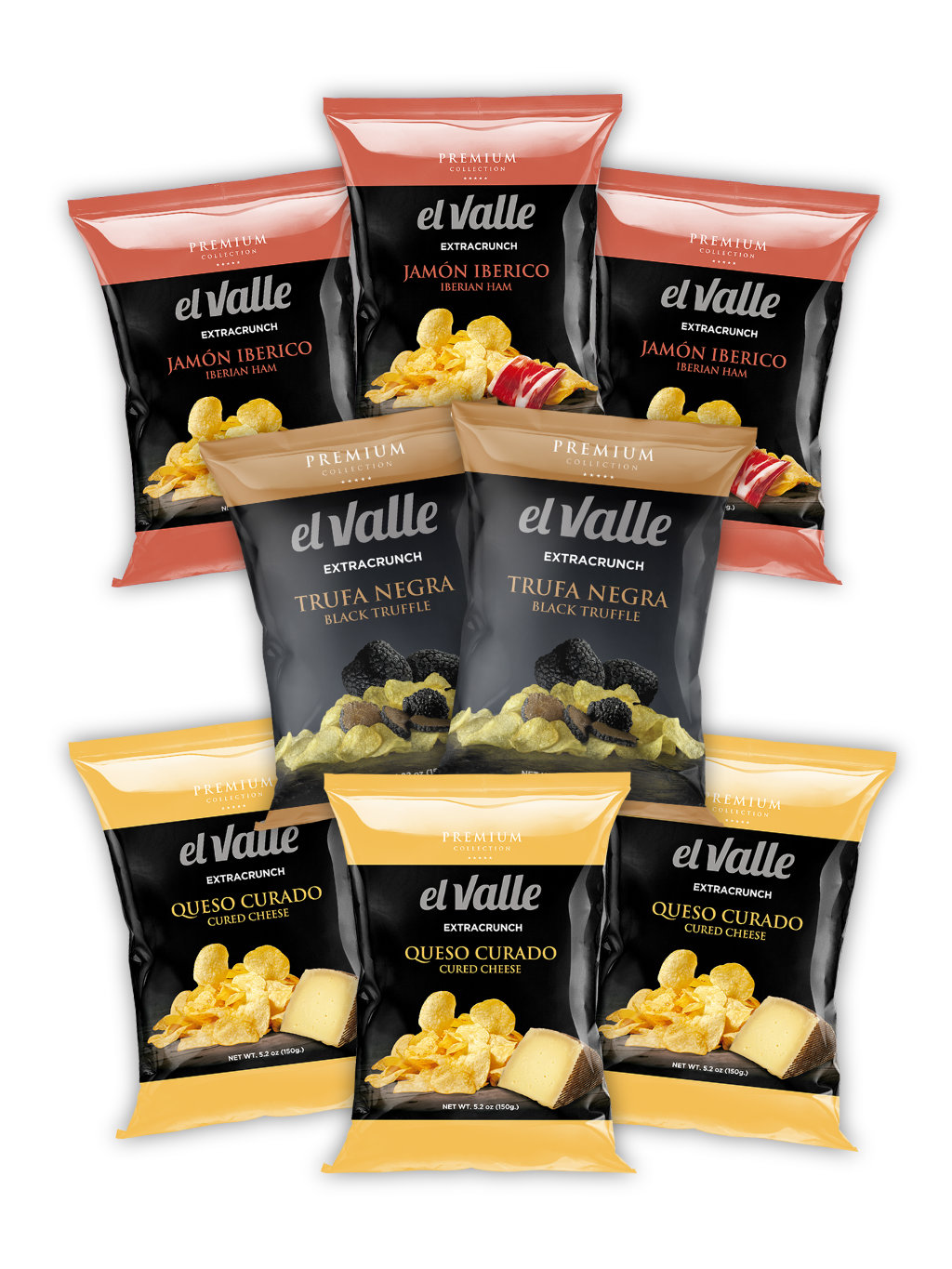 Premium set El Valle 8 balení 1200g