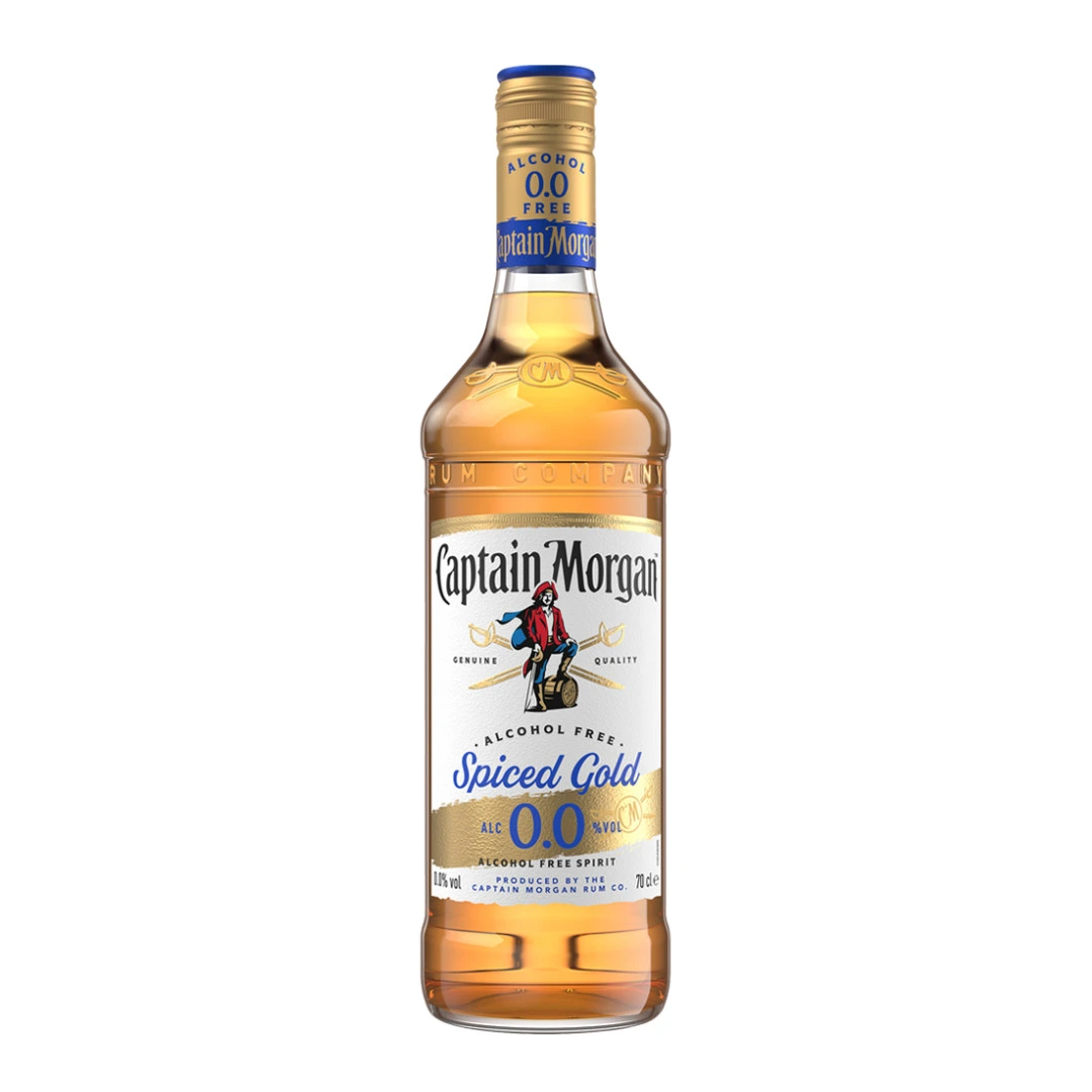 Captain Morgan Spiced Gold Alcohol Free 0 % 0,7 l