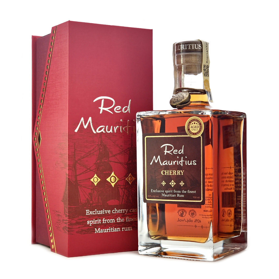 Red Mauritius Cherry 40% 0,7l (dárková kazeta)