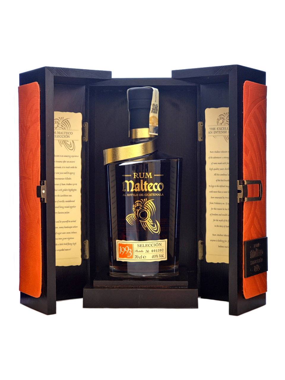 Malteco Seleccion 1993 40% 0,7l (dřevěná kazeta)