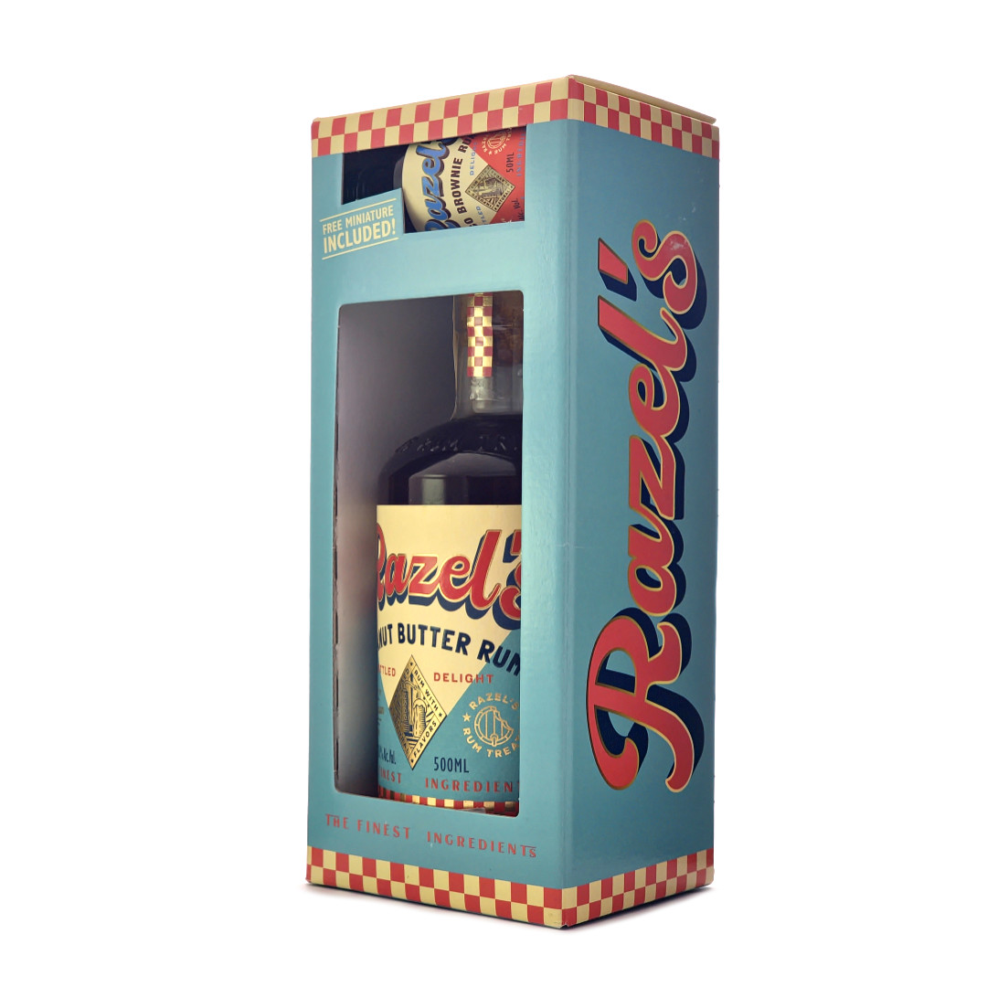 Razel's Peanut Butter Rum 38,1% 0,55l (karton)