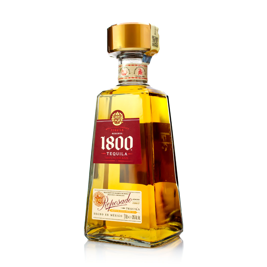 1800 Reposado 100% de Agave 38 % 0,7 l