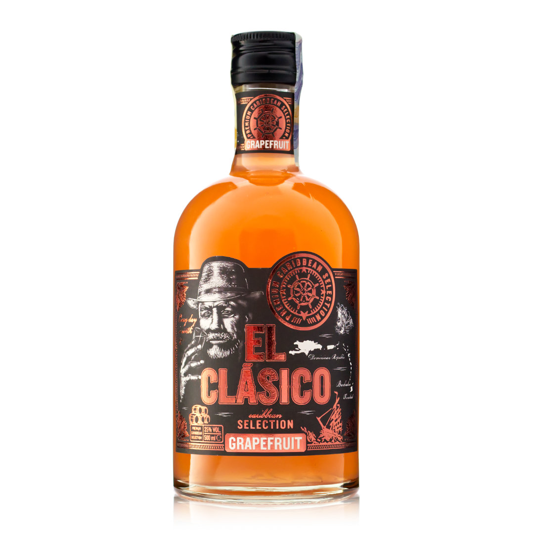 El Clásico Pink Grapefruit 25% 0,5l (holá lahev)