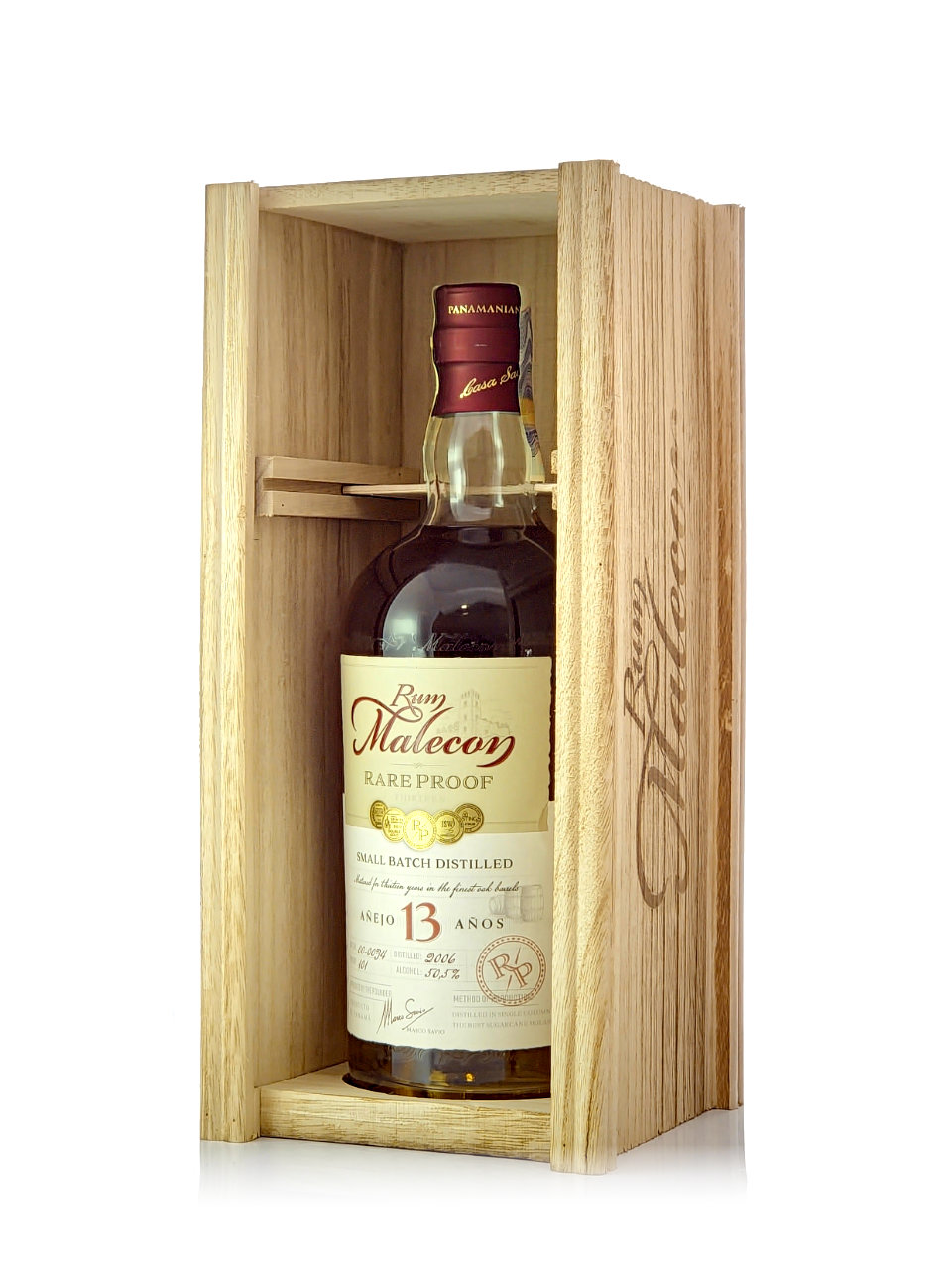 Malecon 13YO Rare Proof 50,5% 0,7l (karton)