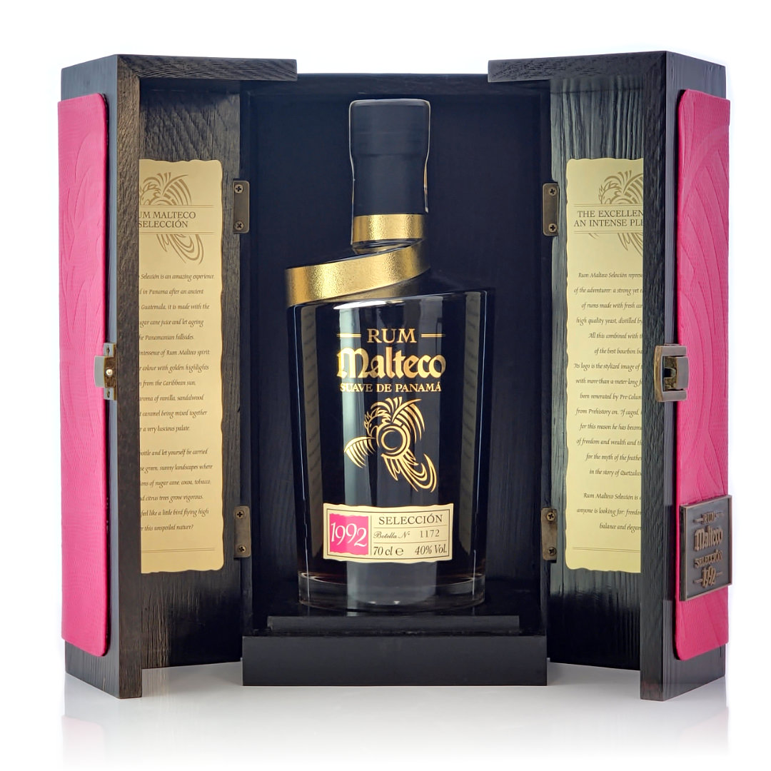 Malteco Seleccion 1992 40% 0,7l (dřevěná kazeta)