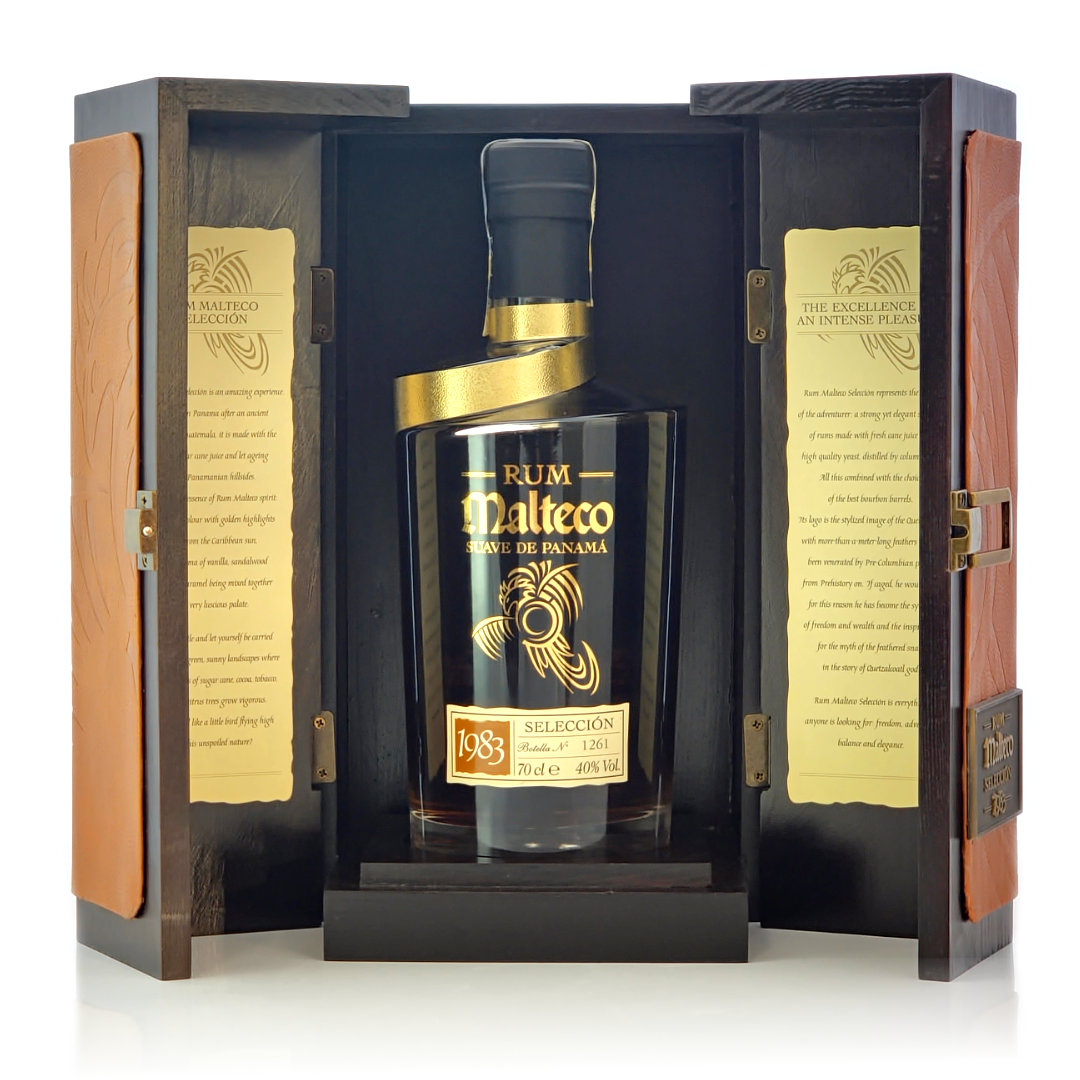 Malteco Seleccion 1983 40% 0,7l (dřevěná kazeta)