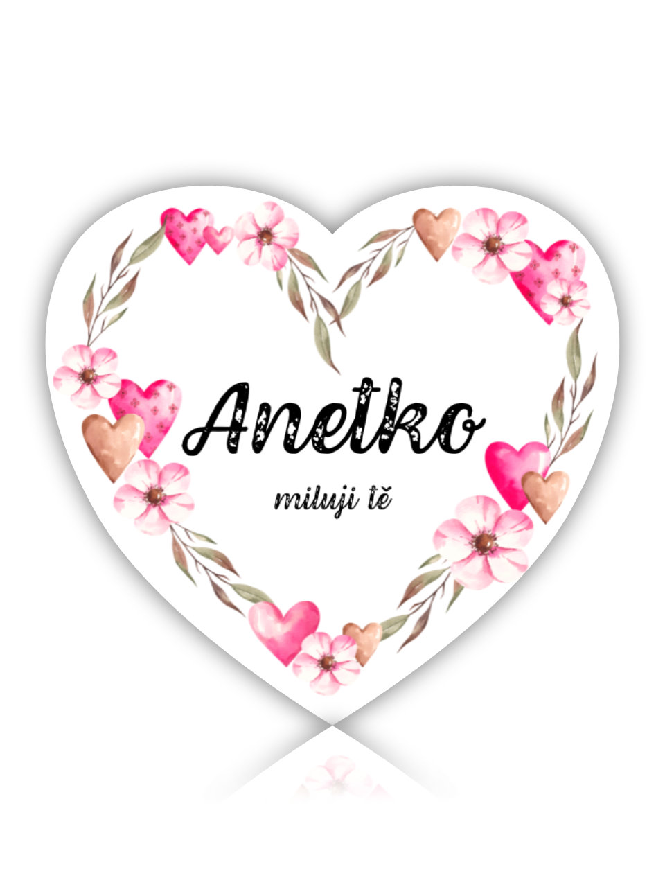 Dárková nálepka - Miláčku, miluji Tě