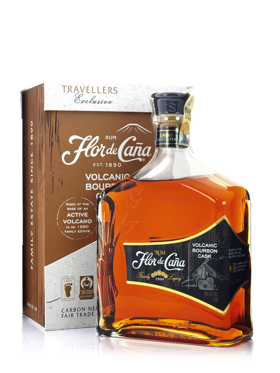 Flor de Caňa Volcanic 1 l 40 %
