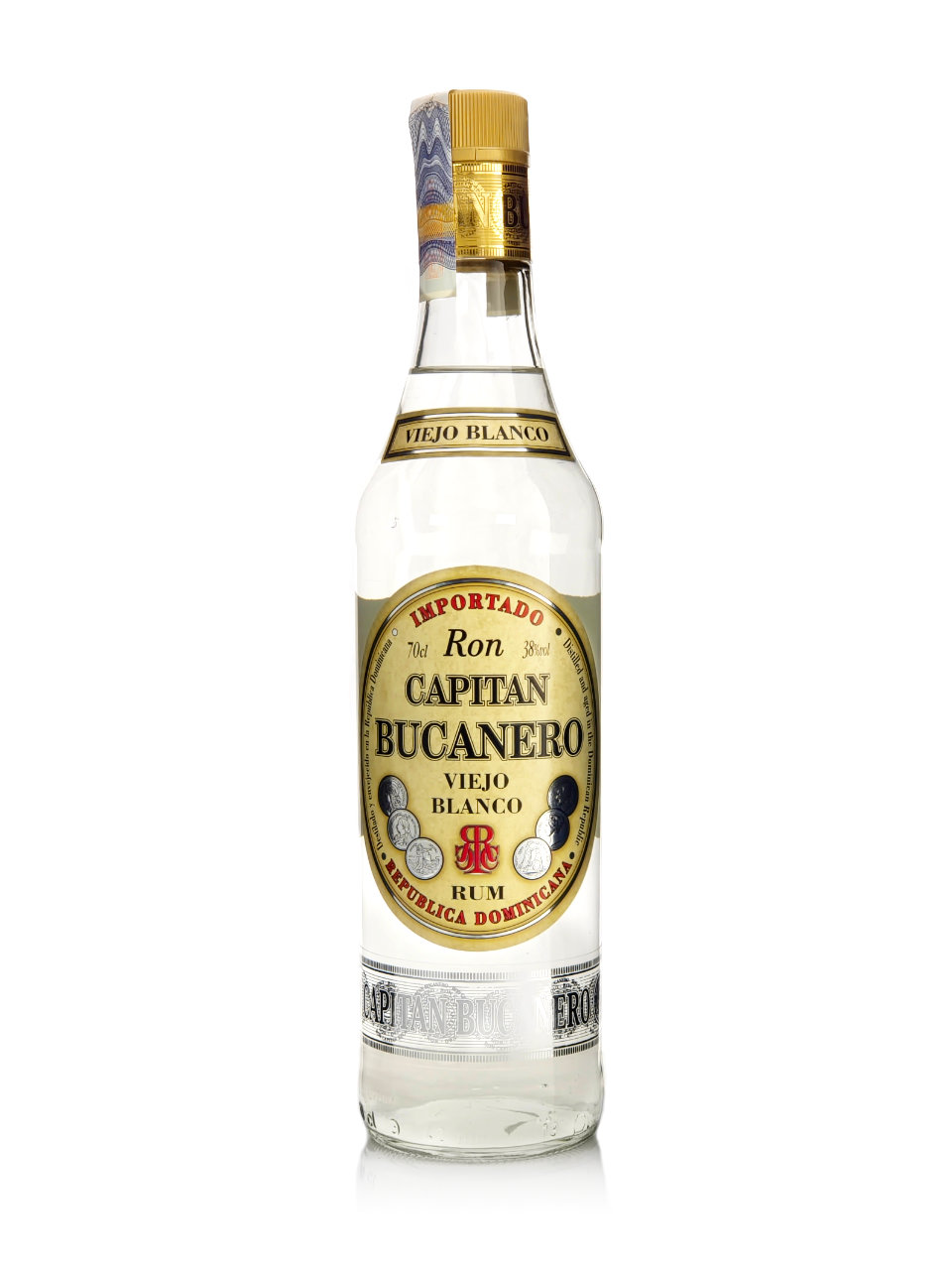 Capitan Bucanero Blanco 38% 0,7l