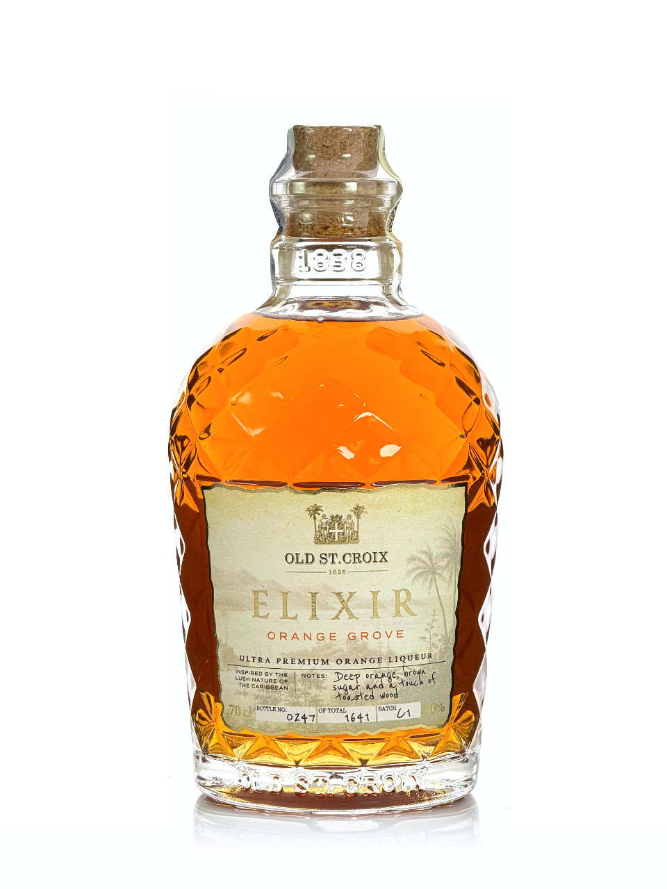 Old St. Croix Elixir Orange Grove 40% 0,7l koupíte na Rumcajzl.cz
