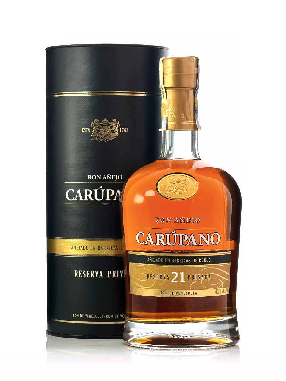 Carúpano 21 Reserva Privada 40% 0,7l (dárková tuba)