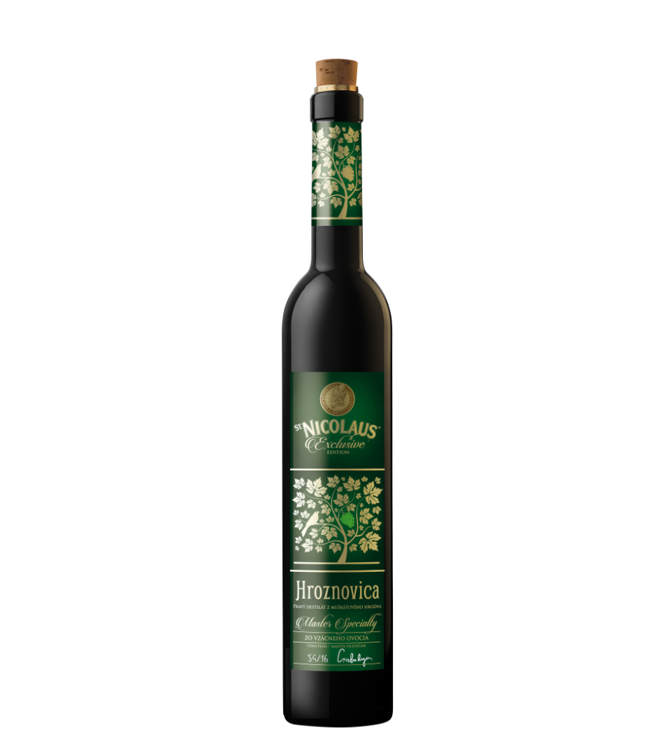 Nicolaus Exclusive Hroznovica 42% 0,35l (holá lahev)