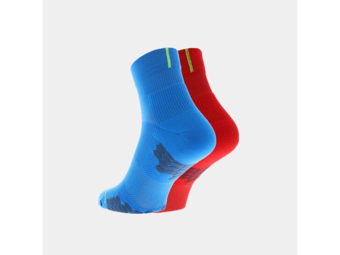 001002 BLRD 01 trailfly sock mid blue red back