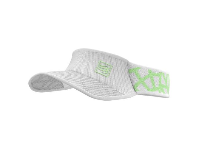 spiderweb ultralight visor white paradise green