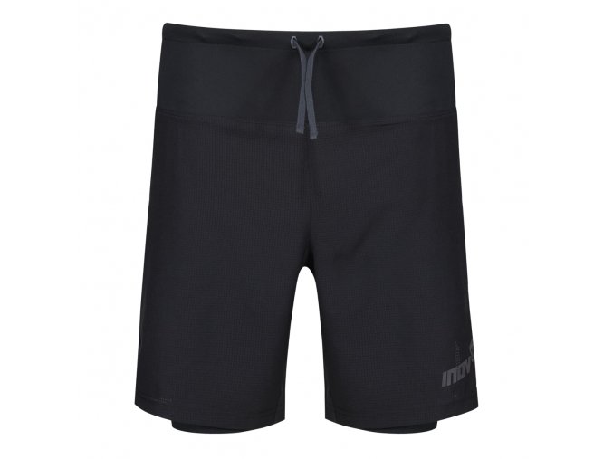 inov 8 trailfly ultra 7 2in1 short m black cerna 1