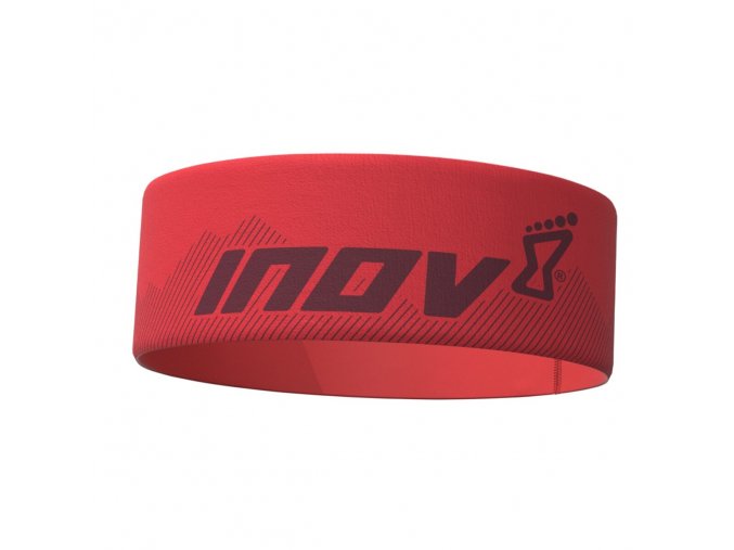 inov 8 race elite headband red cervena