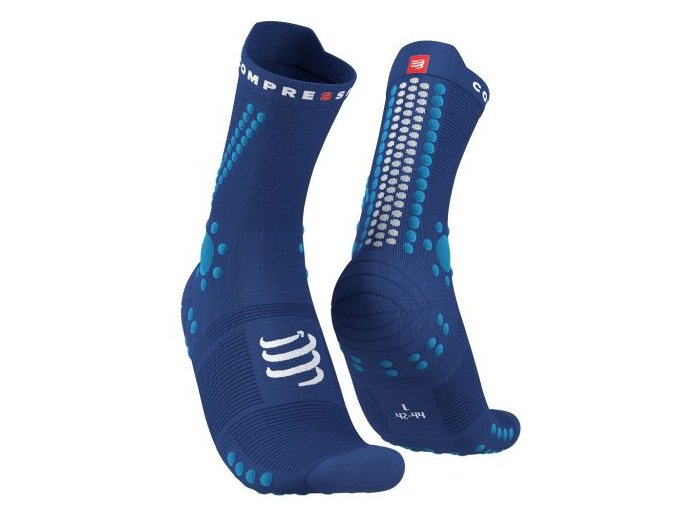 pro racing socks v4 0 trail sodalite fluo blue t1