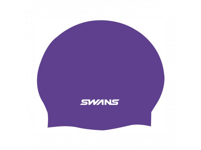 Swans Swim Cap Silicone SA-7V Purple SA-7V_PUR