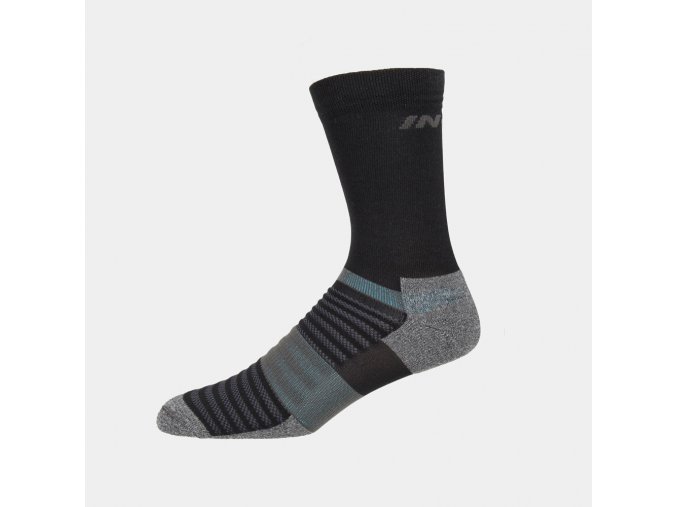 001121 BK 01 active high sock black 1