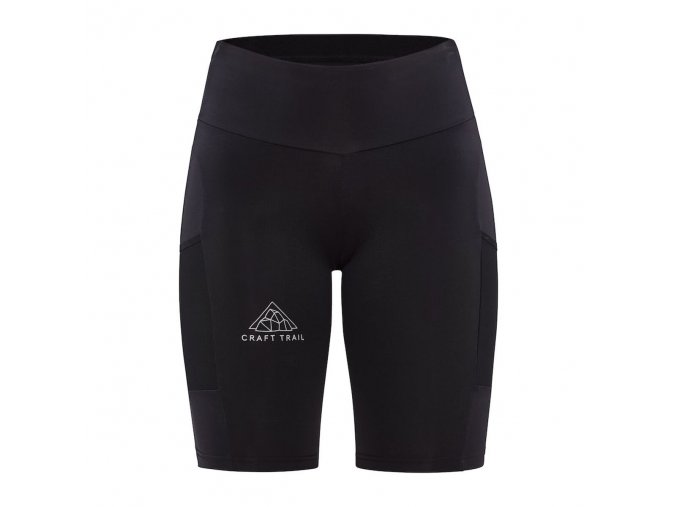 w kalhoty craft pro trail short tights cerna 5