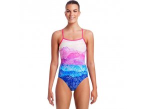 funkita mount up ladies single strap one piece swimsuit 1