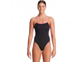 funkita night cat ladies cut away one piece 1