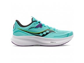 saucony ride 15 women s running shoes cool mint acid 1 1182497