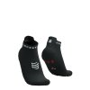 pro racing socks v4 0 run low black red t1
