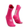 pro racing socks v4 0 run high hot pink summer green t1