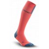 run compression socks 3 0 coral grey