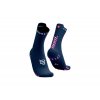 compressport pro racing socks v4 0 run high mood indigo magenta 4925