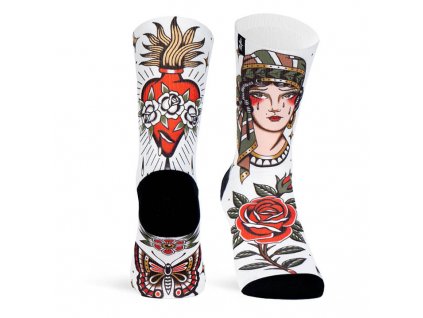 pacificandco calcetines socks art tattoo woman fashion PAOLA FERNANDEZ DOLORES doble