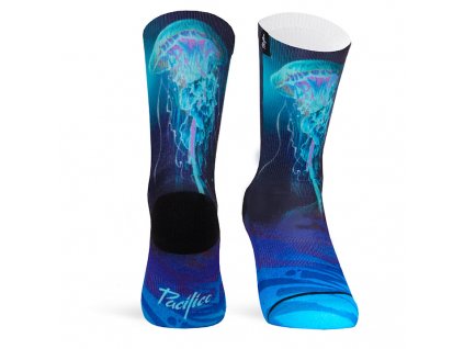 pacificandco calcetines socks women man medusa JELLYFISH doble