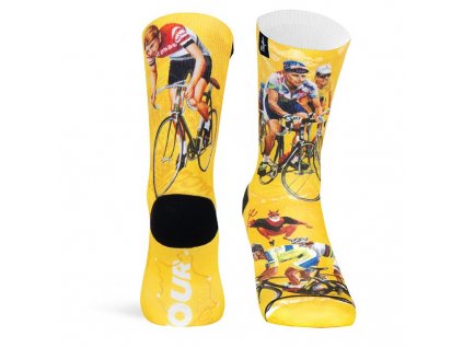 pacificandco calcetines socks women man cycling ciclismo TOUR DE FRANCE YELLOW 1 718x718