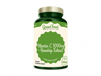 greenfood nutrition vitamin c 1000 extrakt ze sipku 60 kapsli 14768836131953