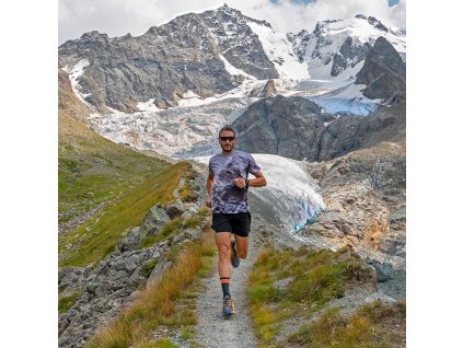 himalaya men t shirt on glacier 2